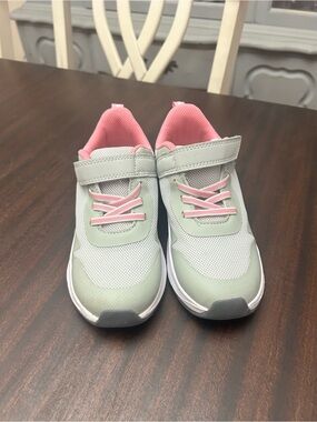 Athletic Works Mint Green & Pink Kids Sneakers